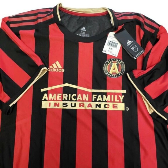Adidas 2019 Atlanta United FC Home MLS Soccer Football SS Jersey Mens Size 2XL - Picture 3 of 9